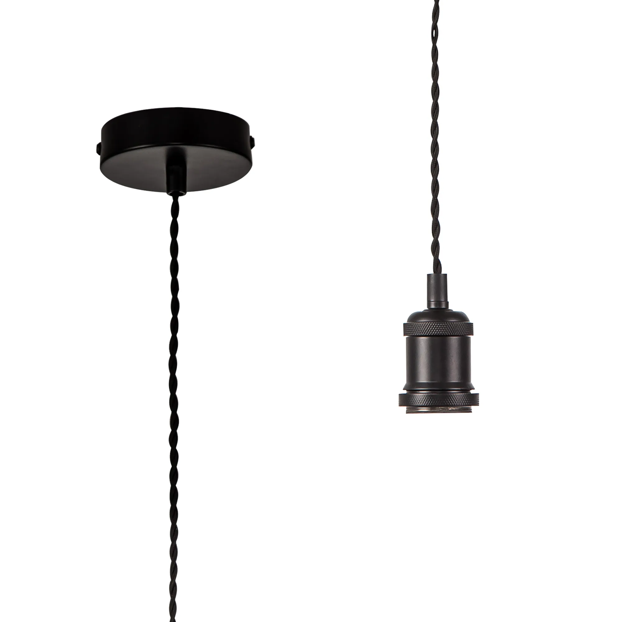 Walter-Matt Black Ceiling Lights Deco Single Pendant